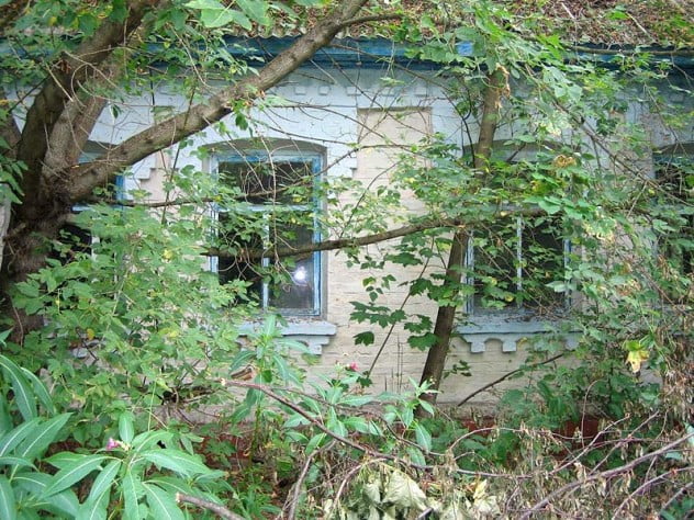 Бывший дом А.Левицкого в городе Чернобыль